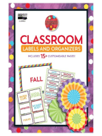 Celebrate Learning Labels and Organizers