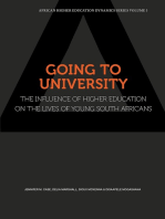 Going to University. The Influence of Higher Education on the Lives of Young South Africans: The Influence of Higher Education on the Lives of Young South Africans