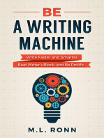 Be a Writing Machine: Author Level Up, #3