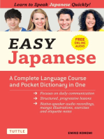 Easy Japanese: Learn to Speak Japanese Quickly! (With Dictionary, Manga Comics and Audio downloads Included)