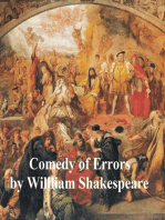 The Comedy of Errors, with line numbers