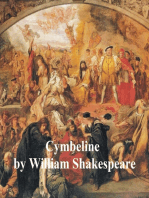 Cymbeline, with line numbers