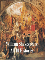 Shakespeare's Histories: All 10 Plays, with Line Numbers