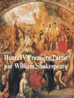 Henri IV, Premiere Partie, (Henry IV Part I in French)