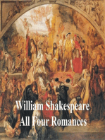 Shakespeare's Romances: All Four Plays, with line numbers