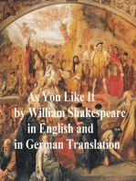As You Like It/ Wie Es Euch Gefallt: Bilingual edition
