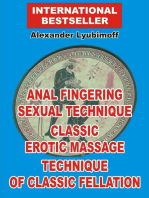 Anal Fingering Sexual Technique. Classic Erotic Massage. Technique of Classic Fellation