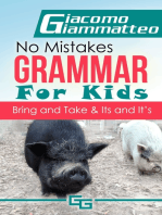 No Mistakes Grammar for Kids, Volume III, Bring and Take