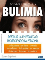 Bulimia - destruir la enfermedad protegiendo la persona