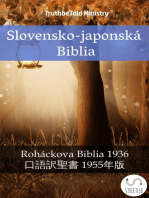 Slovensko-japonská Biblia: Roháčkova Biblia 1936 - 口語訳聖書 1955年版