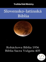 Slovensko-latinská Biblia: Roháčkova Biblia 1936 - Biblia Sacra Vulgata 405