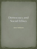 Democracy and Social Ethics