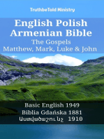 English Polish Armenian Bible - The Gospels - Matthew, Mark, Luke & John: Basic English 1949 - Biblia Gdańska 1881 - Աստվածաշունչ 1910