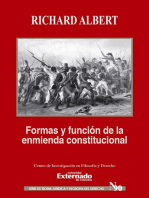 Formas y funciones de la enmienda constitucional