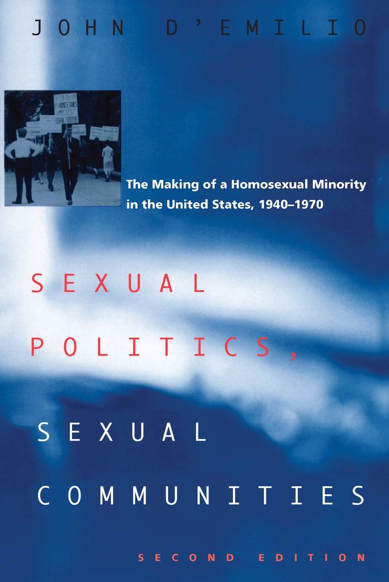 Read Sexual Politics Sexual Communities Online By John Demilio Books