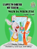 I Love to Brush My Teeth Volim da perem zube: English Serbian Bilingual Collection