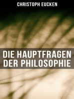 Die Hauptfragen der Philosophie