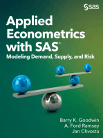 Applied Econometrics with SAS: Modeling Demand, Supply, and Risk