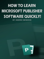 How to Learn Microsoft Publisher Software Quickly