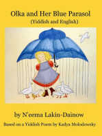 Olka and Her Blue Parasol (Yiddish and English)