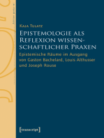 Epistemologie als Reflexion wissenschaftlicher Praxen