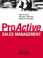 ProActive Sales Management: How to Lead, Motivate, and Stay Ahead of the Game