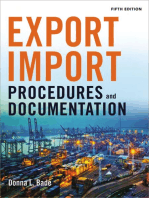 Export/Import Procedures and Documentation