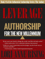 Leverage: Authorship for the New Millenium: Influential Authorship, #1