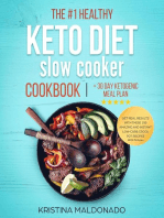 The #1 Healthy Keto Diet Slow Cooker Cookbook + 30 Day Ketogenic Meal Plan: Get Real Results with These 100 Amazing and Instant Low-Carb Crock Pot Recipes With Pictures (Healthy One-Pot Meals): Keto Slow Cooker Cookbook, #1