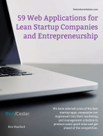 59 Web Applications for Lean Startup Companies and Entrepreneurship