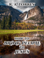 How to Bring People to Jesus