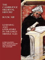 The Cambridge Medieval History - Book XIII: Learning and Literature in the Early Middle Ages