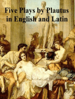 Five Plays by Plautius in English and Latin