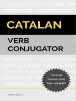 Catalan Verb Conjugator: The Most Common Verbs Fully Conjugated
