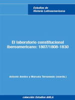 El laboratorio constitucional iberoamericano: 1807/1808-1830