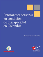 Pensiones y personas en condición de discapacidad en Colombia