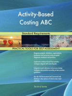 Activity-Based Costing ABC Standard Requirements