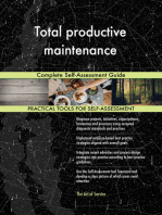 Total productive maintenance Complete Self-Assessment Guide