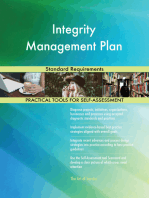 Integrity Management Plan Standard Requirements