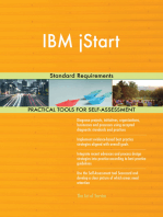 IBM jStart Standard Requirements