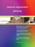 resource requirements planning Third Edition