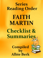 Faith Martin: Series Reading Order - with Checklist & Summaries - Complied by Albie Berk