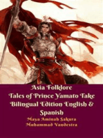 Asia Folklore Tales of Prince Yamato Take Bilingual Edition English & Spanish