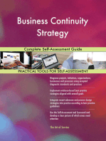 Business Continuity Strategy Complete Self-Assessment Guide