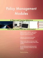 Policy Management Modules A Clear and Concise Reference