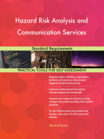Hazard Risk Analysis and Communication Services Standard Requirements