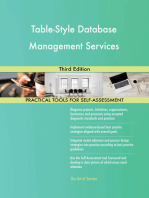 Table-Style Database Management Services Third Edition
