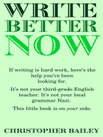 Write Better Now