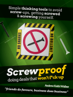 Screwproof: doing deals that won't f*ck up