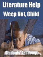 Literature Help: Weep Not, Child